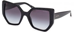 Gafas de Sol - Guess - GU00153 - 02B  MATTE BLACK // GREY GRADIENT