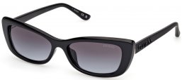 Gafas de Sol - Guess - GU00156-H - 01B  SHINY BLACK // GREY GRADIENT