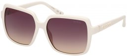 Gafas de Sol - Guess - GU00157 - 21B  SHINY WHITE // BROWN GRADIENT