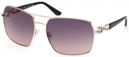 Gafas de Sol - Guess - GU00159 - 28B  SHINY ROSE GOLD // GREY GRADIENT