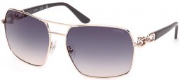 Gafas de Sol - Guess - GU00159 - 28W  SHINY ROSE GOLD // BLUE GRADIENT