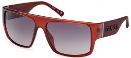 Gafas de Sol - Guess - GU00165 - 66B  SHINY DARK RED // GREY GRADIENT