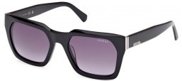 Gafas de Sol - Guess - GU00172 - 01B  SHINY BLACK // GREY GRADIENT