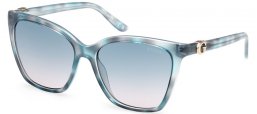 Gafas de Sol - Guess - GU00191 - 86W  HAVANA LIGHT BLUE // BLUE GRADIENT