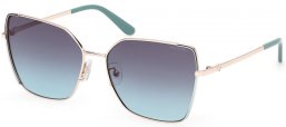 Sunglasses - Guess - GU00192 - 33W  SHINY PALE GOLD // BLUE GRADIENT