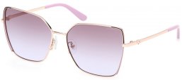 Sunglasses - Guess - GU00192 - 59F  SHINY ROSE GOLD // LIGHT BROWN GRADIENT