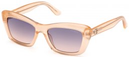 Gafas de Sol - Guess - GU00195 - 44Z  SHINY TRANSPARENT ORANGE // VIOLET GRADIENT