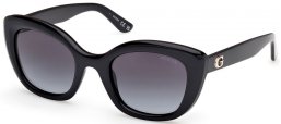 Gafas de Sol - Guess - GU00196 - 01B  SHINY BLACK // GREY GRADIENT