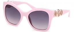 Lunettes de soleil - Guess - GU00197 - 78Z  SHINY PINK // VIOLET GRADIENT