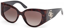 Lunettes de soleil - Guess - GU00202 - 52F  DARK HAVANA // BROWN GRADIENT