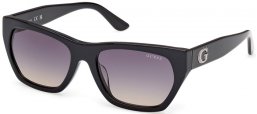 Gafas de Sol - Guess - GU00203-H - 01B  SHINY BLACK // GREY GRADIENT