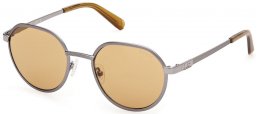 Gafas de Sol - Guess - GU00207 - 09E  SATIN BRONZE // LIGHT BROWN