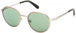 Gafas de Sol - Guess - GU00207 - 33N  SATIN PALE GOLD // LIGHT GREEN