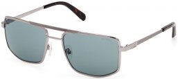 Gafas de Sol - Guess - GU00208 - 08V  SHINY BRONZE // LIGHT BLUE