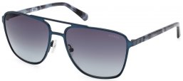 Gafas de Sol - Guess - GU00210 - 91W  MATTE BLUE // BLUE GRADIENT