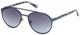 Gafas de Sol - Guess - GU00211 - 91W  MATTE BLUE //BLUE GRADIENT