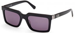 Gafas de Sol - Guess - GU00213 - 01Y  SHINY BLACK // VIOLET