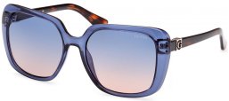 Gafas de Sol - Guess - GU7863 - 90W  SHINY BLUE // BLUE GRADIENT