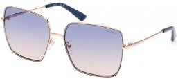 Gafas de Sol - Guess - GU7866 - 28W  SHINY GOLD // BLUE GRADIENT