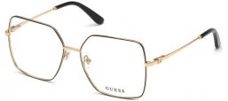 Monturas - Guess - GU2824 - 001  SHINY GOLD BLACK