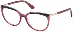 Monturas - Guess - GU2881 - 069  SHINY TRANSPARENT BURGUNDY