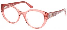 Monturas - Guess - GU50127 - 072  SHINY TRANSPARENT PINK