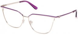 Lunettes de vue - Guess - GU50148 - 083  SHINY PALE GOLD PURPLE