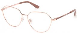 Monturas - Guess - GU50169 - 028  SHINY ROSE GOLD MATTE BEIGE