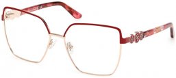 Monturas - Guess - GU50229 - 067  MATTE DARK RED GOLD