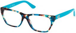 Monturas - Guess - GU50234 - 087  HAVANA TURQUOISE