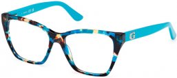 Monturas - Guess - GU50235 - 087  HAVANA TURQUOISE