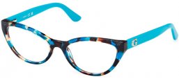 Monturas - Guess - GU50236 - 087  HAVANA TURQUOISE