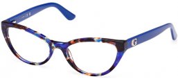 Monturas - Guess - GU50236 - 092  HAVANA BLUE