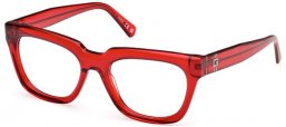 Monturas - Guess - GU50238 - 066  SHINY TRANSPARENT RED