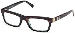 Monturas - Guess - GU50242 - 098  HAVANA DARK GREEN