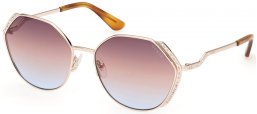 Sunglasses - Guess - GU7842-S - 33F SHINY GOLD // BROWN GRADIENT