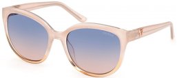 Gafas de Sol - Guess - GU7877 - 57B  SHINY BEIGE // GREY GRADIENT