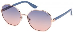 Gafas de Sol - Guess - GU7880-H  - 28W  SHINY GOLD // BLUE GRADIENT PINK