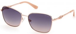 Sunglasses - Guess - GU7884 - 28W  SHINY GOLD // BLUE GRADIENT