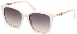 Lunettes de soleil - Guess - GU7886 - 21P  WHITE // GREEN GRADIENT