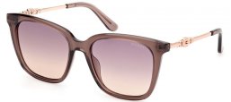 Gafas de Sol - Guess - GU7886 - 59Z  SHINY TRANSPARENT BROWN // VIOLET GRADIENT