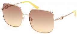 Gafas de Sol - Guess - GU7906-H  - 32F  SHINY GOLD // BROWN GRADIENT