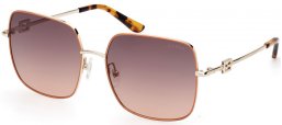 Gafas de Sol - Guess - GU7906-H  - 44F  ORANGE GOLD // BROWN GRADIENT