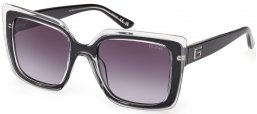 Gafas de Sol - Guess - GU7908 - 05B  BLACK CRYSTAL // GREY GRADIENT