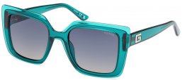 Gafas de Sol - Guess - GU7908 - 96P  SHINY GREEN // GREEN GRADIENT