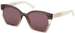 Gafas de Sol - Guess - GU7912 - 20Y  GREY BROWN IVORY // VIOLET