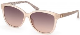 Lunettes de soleil - Guess - GU7920 - 57F  SHINY BEIGE // BROWN GRADIENT