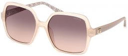 Gafas de Sol - Guess - GU7921-H - 57F  SHINY BEIGE // BROWN GRADIENT