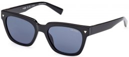 Sunglasses - Guess - GU8265 - 01V  SHINY BLACK // BLUE