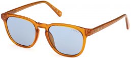 Gafas de Sol - Guess - GU8293 - 44V  SHINY LIGHT ORANGE // BLUE